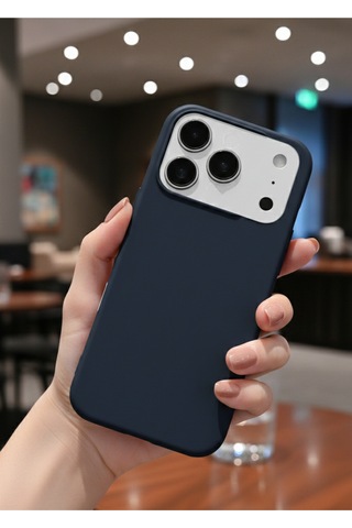 Apple Uyumlu iPhone 17 Pro Max Nano İçi Kadife Silikon