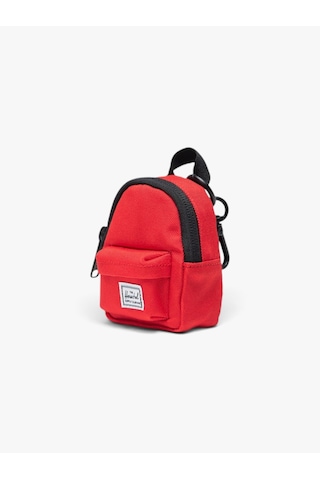 Herschel Classic Mini Sırt Çantası, Anahtarlık Charm Uniseks Kırmızı Çanta - 80013
