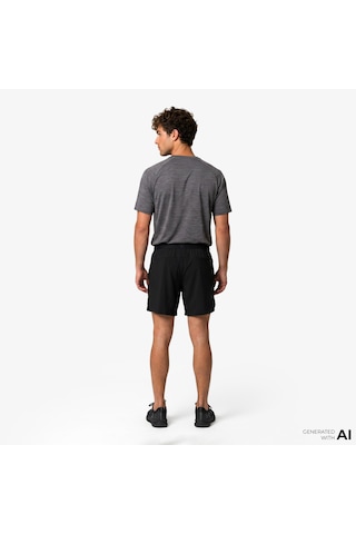 Under Armour Vanish Elite 2in1 Erkek Siyah Antrenman Şortu 6009869
