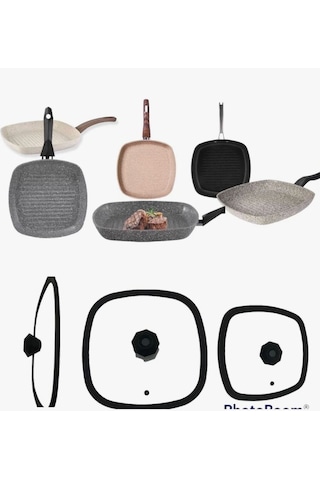 Diamond Kare 28x28 Silikon Cam Kapak Ve Elmas Kulp