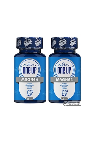 One Up Magne4 4'lü Etki Magnezyum Kompleks 60 Tablet 2 Adet