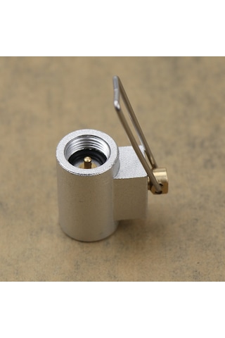 Suofeng Kamp Ve Yürüyüş İçin Alüminyum-krom Kapaklı, Isı Ve Korozyon Direncili Tekrarlı Kullanımlı Gaz Dolum Adaptörü Mavi