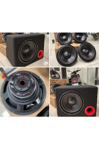 FOR-X SUBWOOFER KABİNLİ BASS XW 12 30 Cm 1200W 300RMS 4 OHM