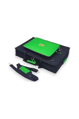 Xdj-rr Setup Için Uyumlu Çanta Soft Case Kılıf Siyah-yeşil