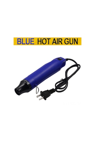 Yaozixa 110v Amerikan Standardı Düz Fişli Mavi Isı Makinesi - Heat Shrink Film, Soft陶, Gövde Tozu İçin Dıy El Aleti