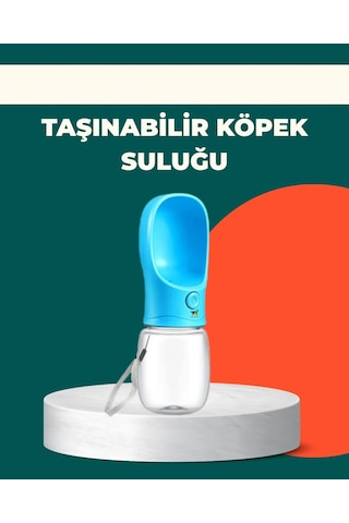 Sızdırma Önleyici Silikon Halkalı Pet Su Dispenseri Gezi Seyahat İçin