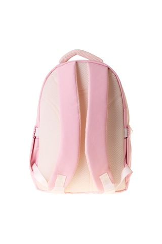 Calacilo Dört Bölmeli Peluşlu K-pop Pink Pembe Peluş Aksesuarlı Pembe Kız Çocuk İlkokul Sırt Çantası - C4107