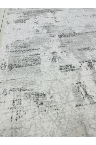 Bambu % 100 Sık Dokuma +12 Hav Yükseklikte Gri Bambusa Kesme Halı