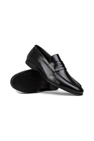 Deery Erkek Hakiki Deri Siyah Loafer Ayakkabı - 01988msyhc03 Siyah
