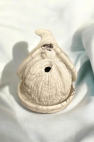 Mermer Desen Şirin Baba Buhardanlık Tütsülük 9x9 Cm