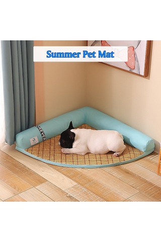 Maiyame Kedi Köpek Yaz Matı Evcil Hayvan Yaz Matı Köpek İçin Soğutma Matı Kedi Evcil Hayvan Kedi Köpek Yatağı 22