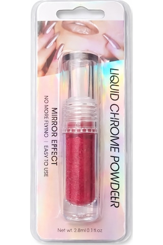 Liquid Chrome Powder Mirror Effect 2,8 Ml Rose