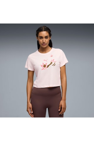 Puma League Kadın Pembe Tişört 528481-21