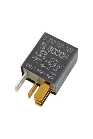 12v 10/30a Dirençli Çift Platin Mikro Röle 5 Fiş Bosch 0332201107