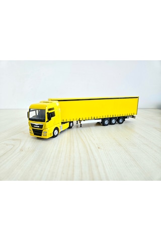 1/64 Ölçek Sarı Man Tgx Tır Maketi 25 Cm Boy