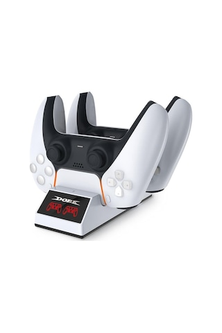 Ps5 Dobe Dual Dock Gamepad Göstergeli Şarj Stand Tp5-0508