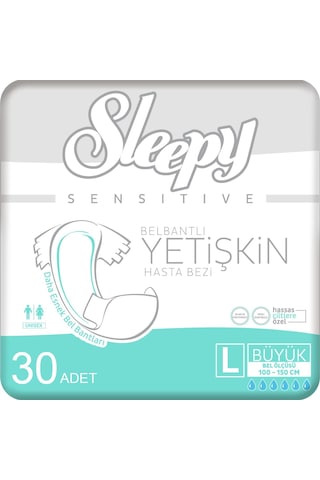 Sleepy Large Yetişkin Hasta Bezi 30 Adet