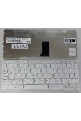 Lenovo Ideapad S10-3 Notebook Klavye - Tuş Takımı / Beyaz - Tr