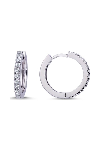 Lova Pırlantalı Halka Küpe - 3030017