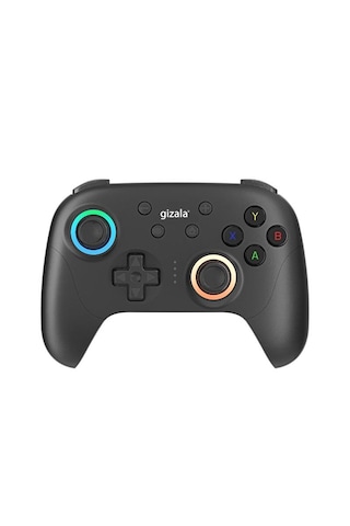 Gizala Kablosuz Oyun Kolu Gamepad Hall Effect Triggers Joystick Switch 2/pc/android/Apple Uyumlu iOS Siyah