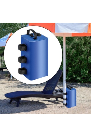 Dolıty Gölgelik Su Ağırlık Çantası Katlanır Bacak Mavi-10-l 10 L Çok Renkli