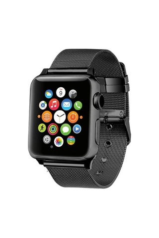 Ally Apple Uyumlu Watch 7 45 MM 6-5-4 44 MM Kayış Kordon Çelik Klasik Tok