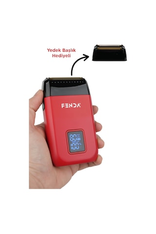 Fenda Profesyonel Sıfır Kesim Tıraş Makinesi Kırmızı Fndsklks0008rd