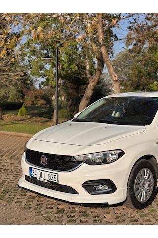 Fiat Egea Ön Tampon Eki 2015-2020 Sedan Uyumlu Plastik Boyasız