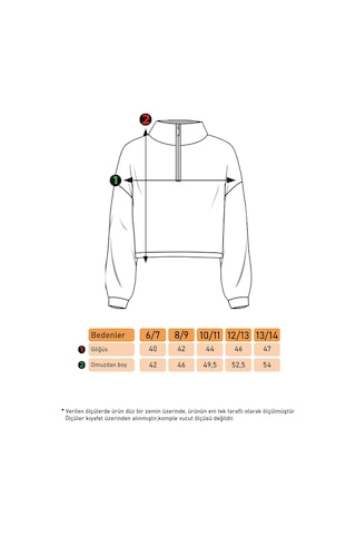 Toontoy Kız Çocuk Fermuar Detaylı Nakışlı Kadife Sweatshirt Lacivert