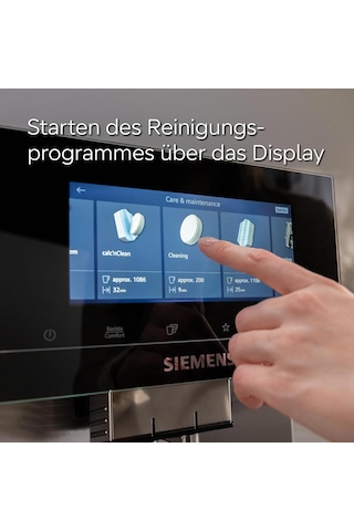 Siemens Tz80001a Temizleme Tabletleri, 10 Adet, Kahve Yağı Kalınt