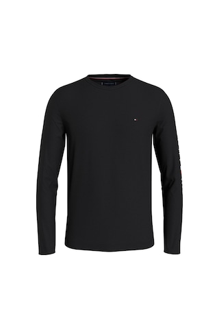 Bisiklet Yaka Siyah Erkek T-shirt Mw0mw09096bds Siyah