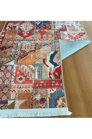 Prizma Halı Vintage Kilim V-6520 Çok Renkli
