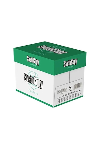 Svetocopy 5 Li Paket A4 Fotokopi Kağıdı 80 Gr. 1 Koli 2500 Adet A4