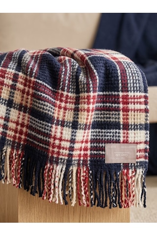 Dinarsucozylifetvbattaniyesi 130x 170 Plaid Lacivert