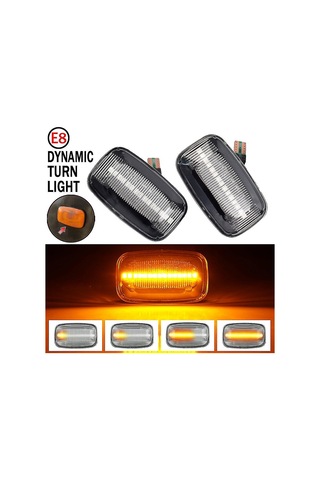 Yifomall Toyota Land Cruiser 70 80 100 İçin 2 Adet Su Geçirmez Led Yan Işık - Kolay Montaj