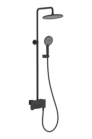 Fontana Duş Ünitesi Mat Siyah Fj-3155 Mat - Siyah