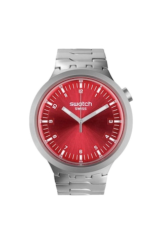 Swatch Sb07s104g Big Bold Irony Scarlet Shimmer Erkek Kol Saati