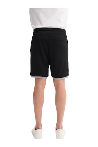 Cazador Erkek Slim Fit Örme Bermuda Caz.60500 Siyah