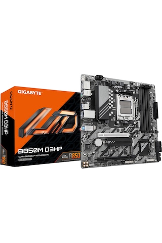 Gigabyte B850m D3hp Ddr5 8200mhz Oc M.2 Am5 Matx Anakart 9mb85m