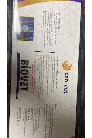Arılar İçin Biovet Tablet