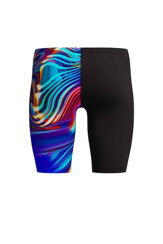 Speedo Baskılı Jammer Enginer - Kobalt Pop Çocuk Yüzücü Mayosu Çok Renkli