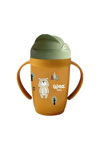 Wee Baby Friends Pipetli Bardak Turuncu 265 Ml Turuncu