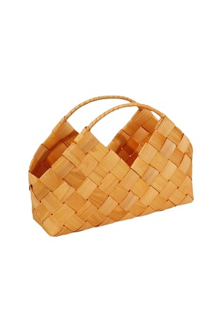 Suntek Magideal Çiçek Sepeti Kutusu Dokuma Depolama Sepeti Kahverengi