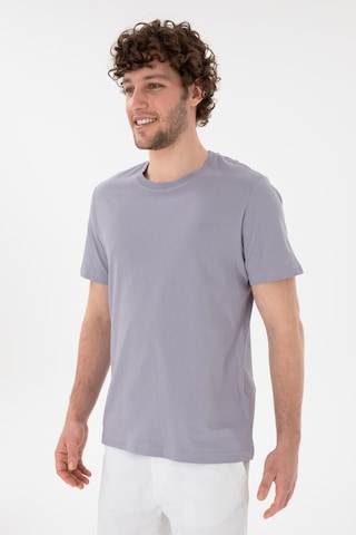 U.S. Polo Assn. Erkek Regular Fit Bisiklet Yaka Gri Basic Tişört 50305928-VR024