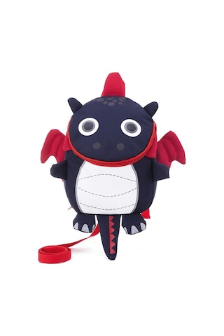 Ikkb Yeni Stil Rahat Bebek Bebek Anti-kayıp Kız Erkek Çekme Halatı Sırt Çantası İle Koyu Mavi Lacivert