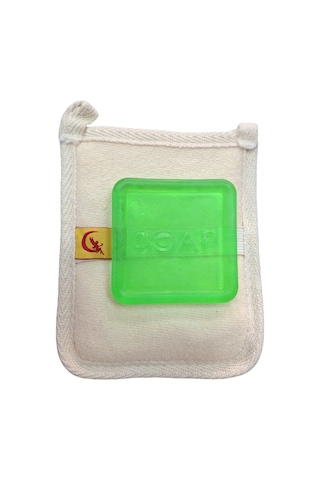 Doğal Kabak Lifli Aloe Vera Sabun Seti Doğal Kabak Lifi Banyo Kesesi