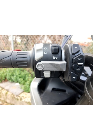 Cfmoto 250sr - 250nk Uyumlu Korna Basma Aparatı Renk:gri