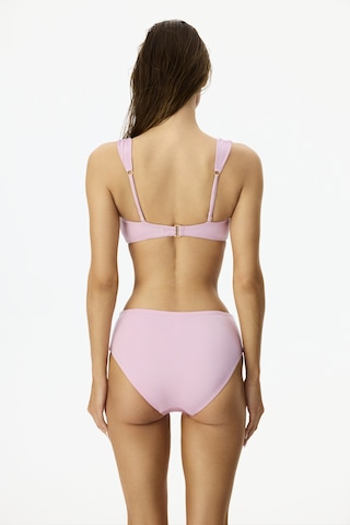 Penti Sarı Samanta Shirred Cover Bikini Altı Pembe - Sarı
