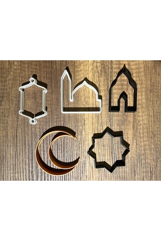 Ramazan Kurabiye Kalıbı, Kil, Oyun Hamuru Damga Ve Kesici