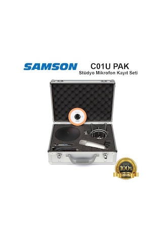 Samson C01u Pak Usb Stüdyo Mikrofon Kayıt Seti
